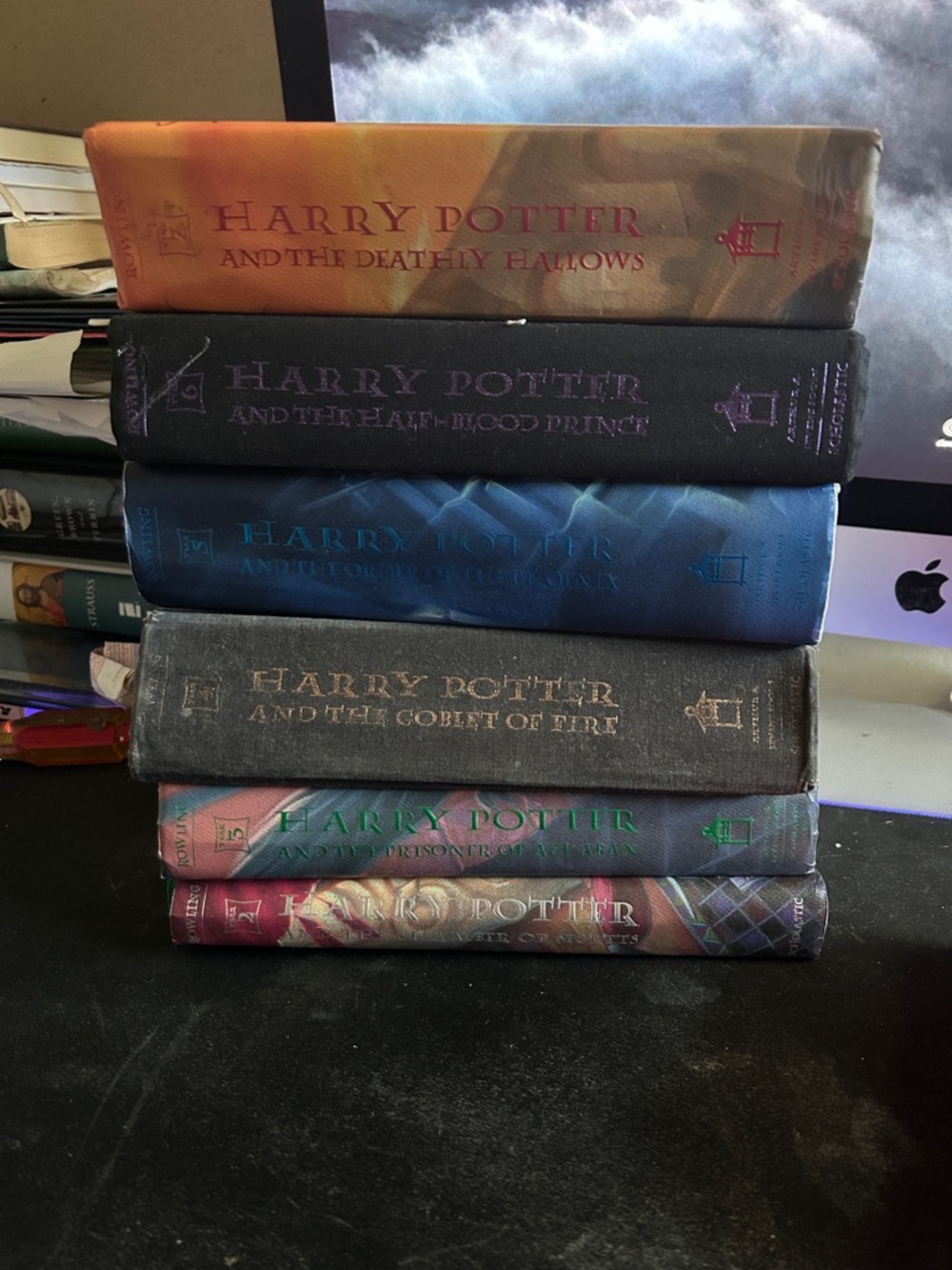 Harry Potter Hardcover Boxed Set (Colorful Spines)